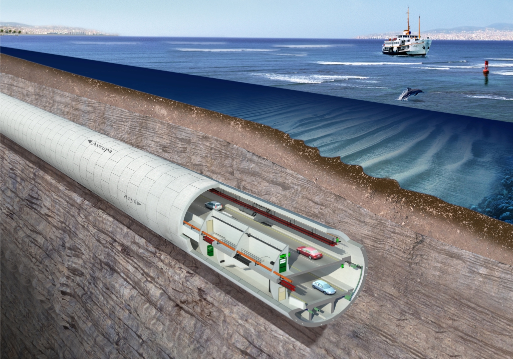 발주처: ATAS / 공사기업:  에스케이에코플랜트(주) / 공사기간:  2013/03/28 ~ 2017/03/31 / 계약금액: 390,727천미불<br/>총연장 14.6㎞의 보스포러스 해협에 복층 해저터널을 설치하는 공사